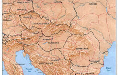 Detailed Political Map Of Eastern Europe With Relief 1984 Vidiani