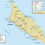 Detailed Road Map Of Aruba Aruba Detailed Road Map Vidiani
