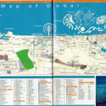 Detailed Tourist Map Of Dubai Dubai Detailed Tourist Map Vidiani