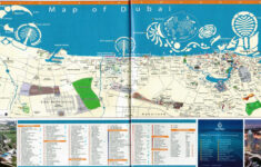 Detailed Tourist Map Of Dubai Dubai Detailed Tourist Map Vidiani