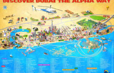 dubai map travel infographic dubai tourist map Dubai Map Travel Infographic Dubai Tourist Map