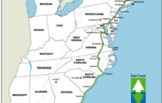 East Coast Of The United States Free Map Free Blank Map Free Inside