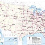 Enlarge USA Road Map Usa Road Map Driving Maps Tourist Map