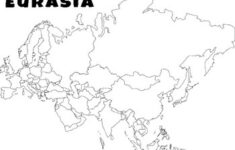 Europe And Asia Blank Map By Highly Edujaded Teachers Pay Teachers