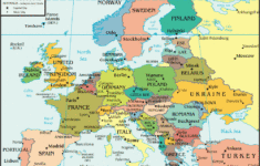 Europe And Asia Map With Countries Secretmuseum