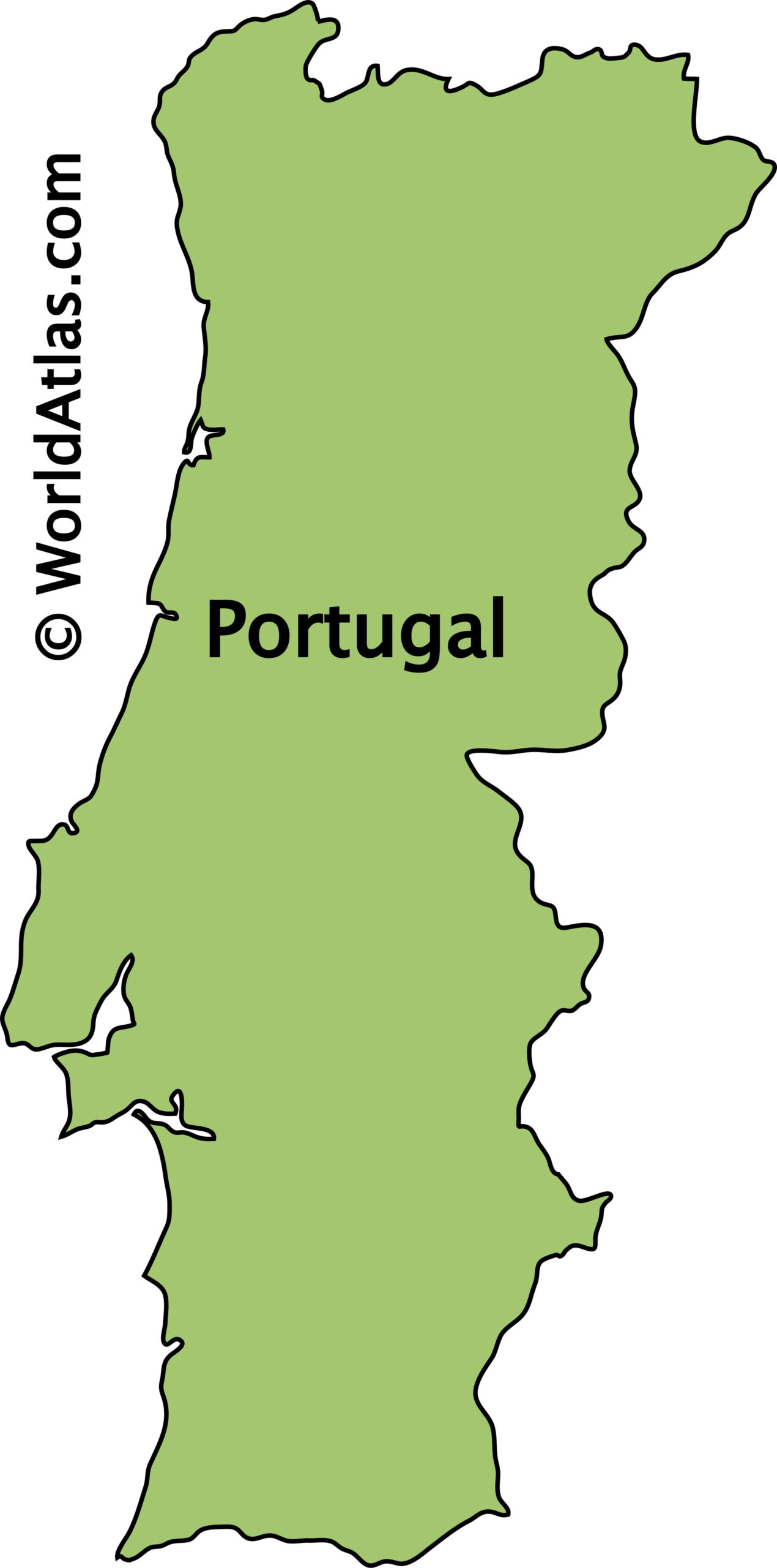 Flag Portugal Map Outline Portugal Flag National Flags And Free 