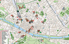 Florence Map Old City Must do Sights Main Landmarks Great Spots