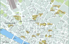Florence Tourist Map Printable Printable Maps