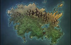 Free Best DND World Maps Printable PNG PDF World Map With Countries