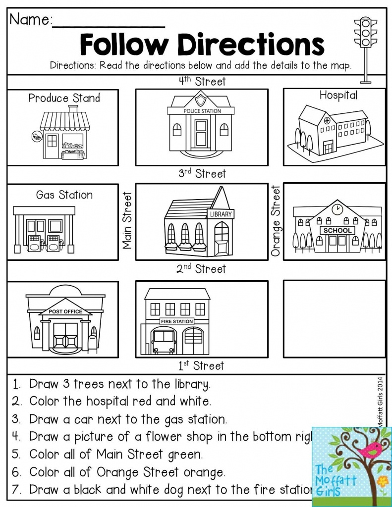 Free Elementary Worksheets On Reading Maps Printableshelter Kids 