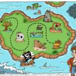 Free Pirate Treasure Maps And Party Favors For A Pirate Birthday Party