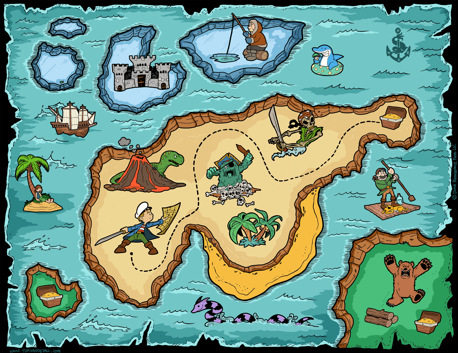 Free Pirate Treasure Maps For A Pirate Birthday Party Treasure Hunt