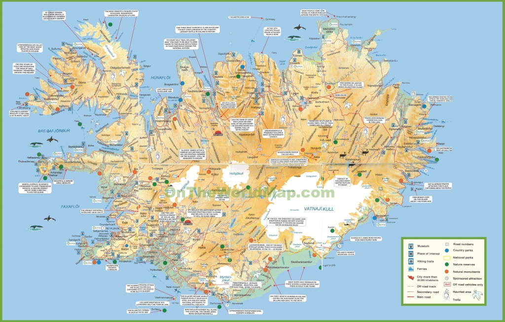 Free Printable Map Of Iceland Printable Maps