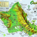 Free Printable Map Of Oahu The Island Of Oahu Oahu Hawaii Map Oahu
