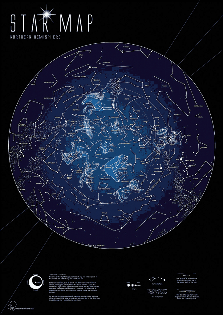 Sky Map Printable