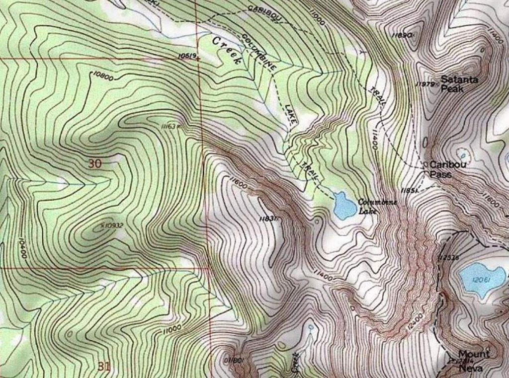 Free Printable Topographic Maps Printable Maps