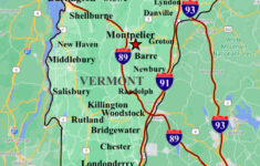 Free Printable Vermont Map Collection And Other US State Maps