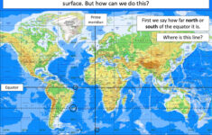 Free Printable World Map With Latitude And Longitude