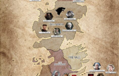 Game Of Thrones Character Map Part 1 Where Are Your Favorite quot GoT
