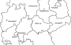 Germany Map Black And White Zip Code Map
