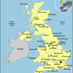 Great Britain Printable Map The World Travel