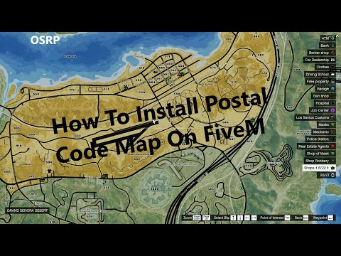 Gta 5 Map With Postal Codes 02 2021