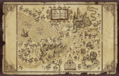 Harry Potter Map Treasure Map Inspiration Harry Potter Free
