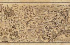 harry potter marauders map printable printable maps Harry Potter Marauders Map Printable Printable Maps