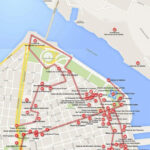 Havana Walking Map Walking Map Of Havana Cuba In Havana City Map