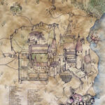 Hogwarts Map Art Print By Sarah Ridings