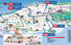 Hop On Hop Off NY Map New York Attractions Map Of New York Nyc Map