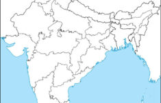 India Outline Map For Coloring Free Download And Print Out For