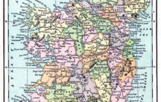 Instant Art Printable Map Of Ireland The Graphics Fairy