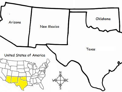 Introduce Your Students To The SOUTHWEST REGION Of The United States 