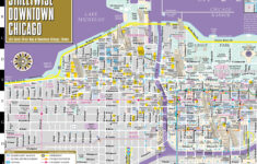Inventive Printable Street Map Of Downtown Chicago Barrett Website