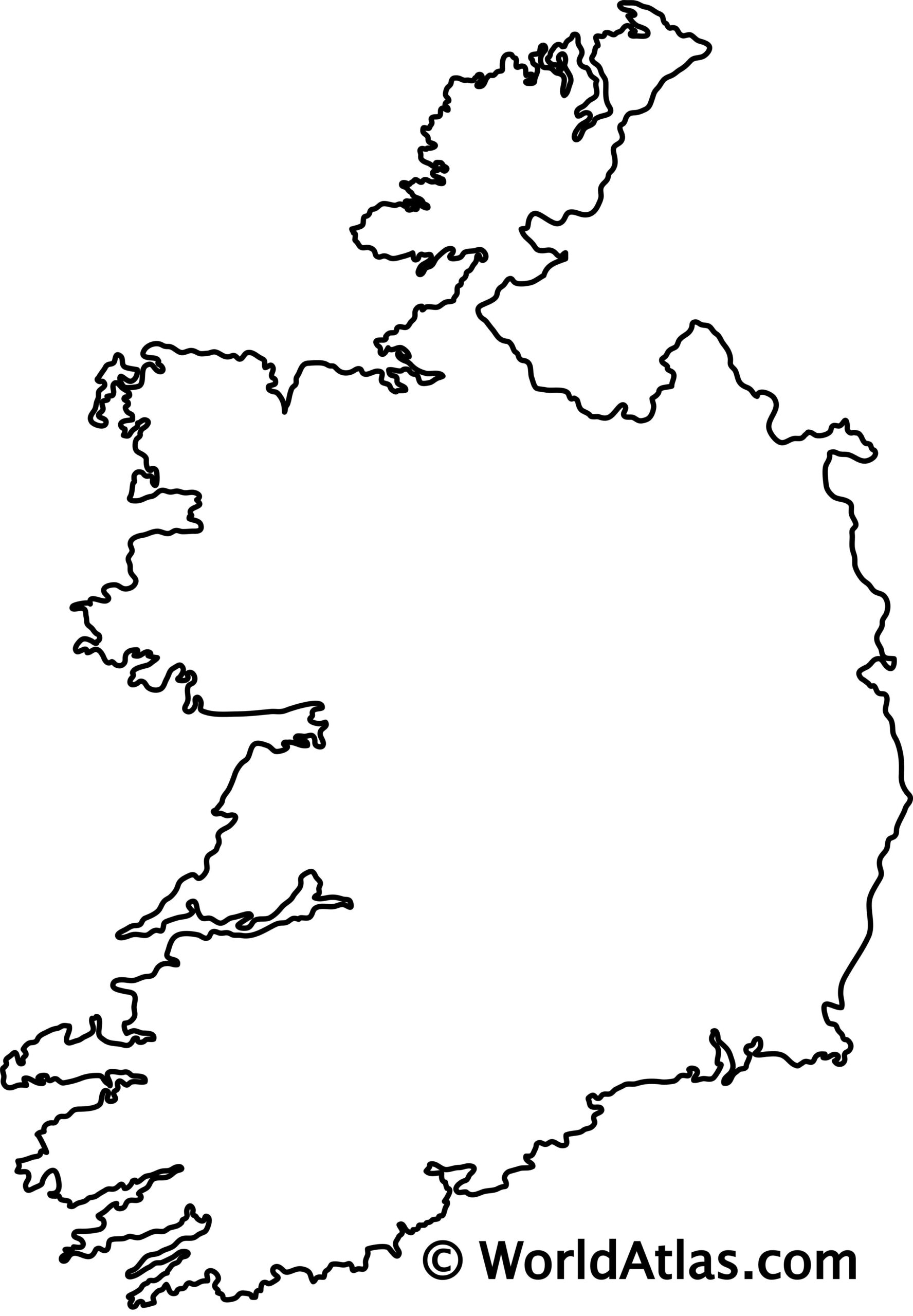Ireland Maps Facts World Atlas