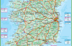 Ireland Road Map Ireland Map Map Ireland Tourist