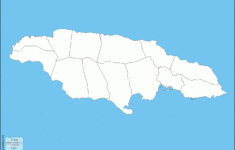 Jamaica Free Map Free Blank Map Free Outline Map Free Base Map