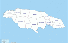 Jamaica Free Map Free Blank Map Free Outline Map Free Base Map