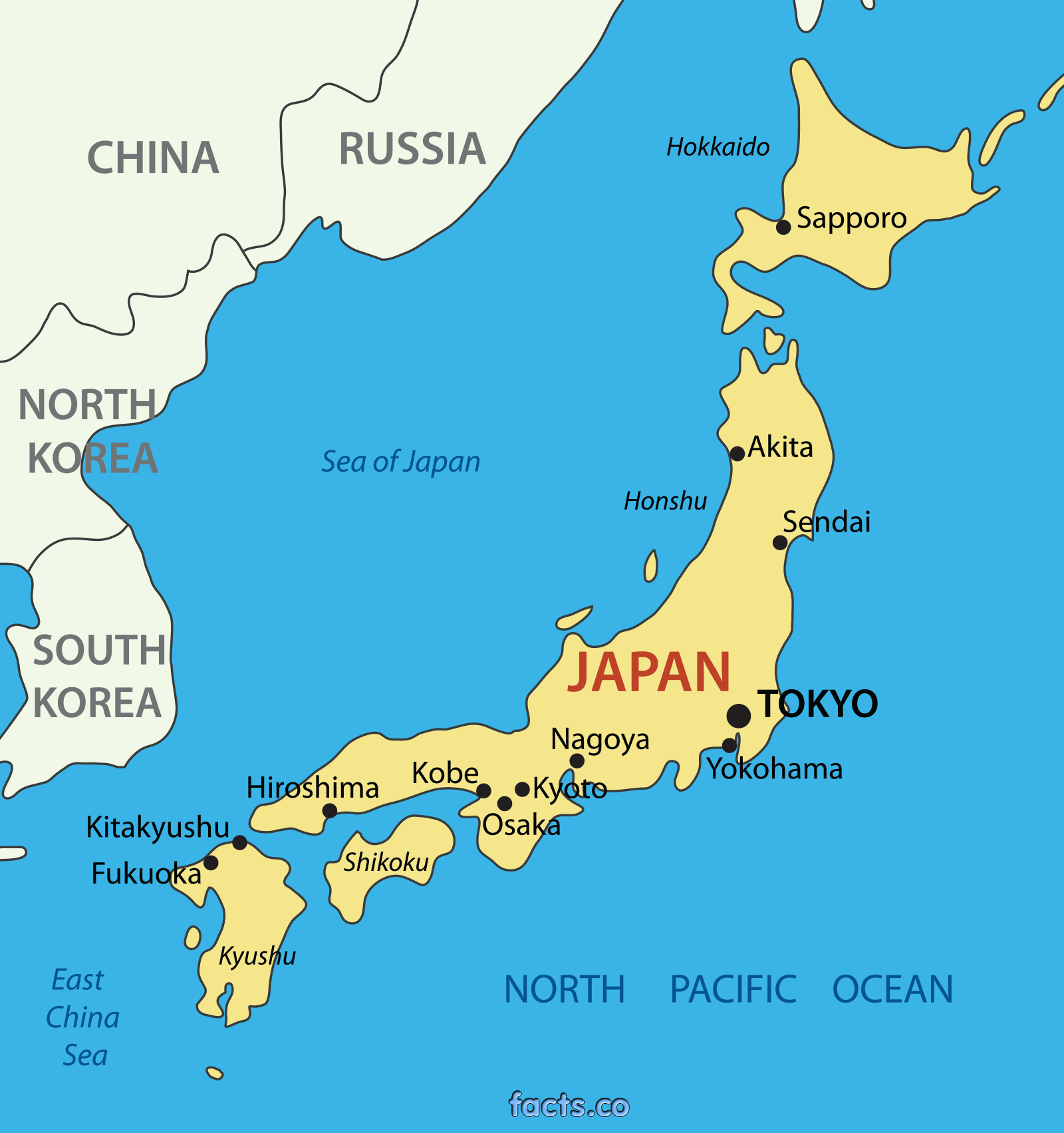 Japan Map Challenge Japan Facts Japan Map Japan Facts For Kids