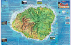 Kauai Guide Map Laminated By Frankos Maps Ltd