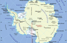 Labeled Antarctica Map With Capitals World Map Blank And Printable