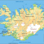 Labeled Iceland Map World Map Blank And Printable