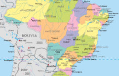 large detailed administrative map of brazil brazil large detailed Large Detailed Administrative Map Of Brazil Brazil Large Detailed