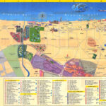 Large Detailed Hotels Map Of Dubai City Dubai City Large Detailed