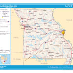 Large Detailed Map Of Missouri State Missouri State Large Detailed Map