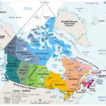 Large Detailed Political And Administrative Map Of Canada With Major