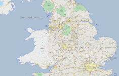 Large Detailed Road Map Of United Kingdom With Cities Vidiani
