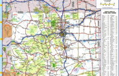 large detailed roads and highways map of colorado state with all cities 1 Large Detailed Roads And Highways Map Of Colorado State With All Cities
