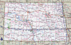 large detailed roads and highways map of north dakota state with Large Detailed Roads And Highways Map Of North Dakota State With